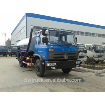 Camion citerne à aspirateur à réservoir à vide Dongfeng 8000L